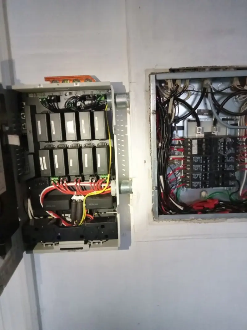 Electrical panel upgrade completed for Security Camera Wiring in Grover Beach